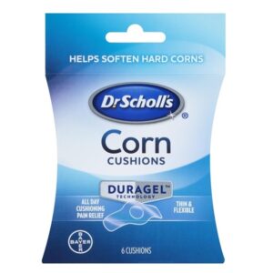 Dr. Scholl's CORN Removers with Duragel Technology, 6ct (One Size) // Removes Corns Fast and Provides All-Day Cushioning Pain Relief