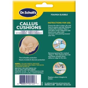 Dr. Scholls Callus Cushions Duragel 5 Count (2 Pack) - Image 2