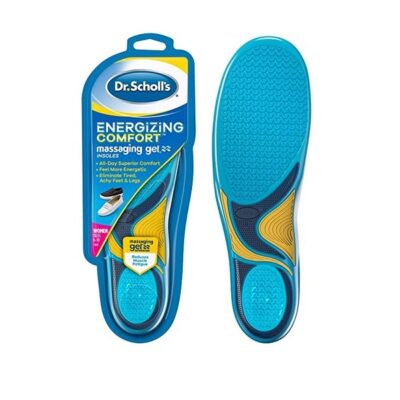 Dr. Scholl's Comfort And Energy Massaging Gel Insoles For Women - 1 Pair (Size 6-10)