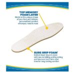 Dr. Scholl's Comfort Double Air-Pillo Insoles, 1 Pair, Men Size 7-13, Women Size 5-10 - Image 4