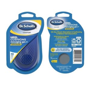 Dr. Scholls Comfort Heel Cushions for Men, 1 Pair, Size 8-13 - Image 2