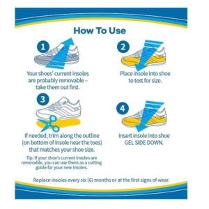 Dr. Scholls Comfort Heel Cushions for Men, 1 Pair, Size 8-13 - Image 6