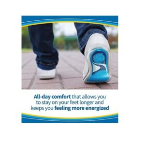 Dr. Scholl's Comfort and Energy Massaging Gel Insoles for Men, 1 Pair, Size 8-14 - Image 5