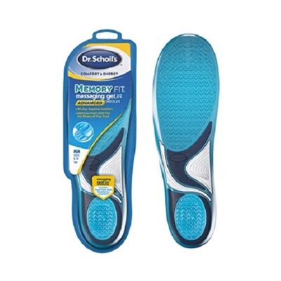 Dr. Scholls Comfort and Energy Memory Fit Insoles for Men, 1 Pair, Size 8-14