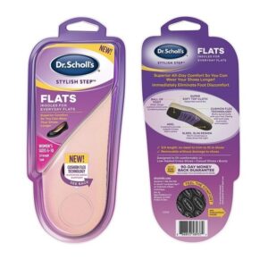 Dr. Scholl's Cushioning Insoles for Everyday Flats, Low Heels, Dress Shoes, Casual Shoes, Boots (for Women's 6-10) - Image 2