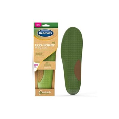 Dr. Scholl's Eco-Foam Insoles for Women, Shoe Inserts Made with Sustainable and Recycled Material, Women's 6-10