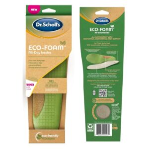 Dr. Scholl's Eco-Foam Insoles for Women, Shoe Inserts Made with Sustainable and Recycled Material, Women's 6-10 - Image 2