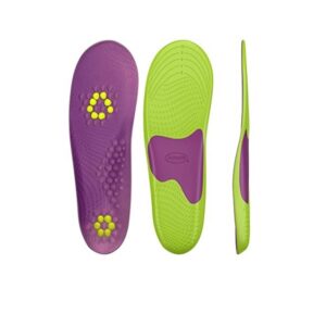Dr. Scholls Fitness Walking Insoles Reduce Stress and Strain, Green /Purple (43219-96036) - Image 4