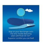 Dr. Scholl's Float-On-Air Insoles for Men, Shoe Inserts That Relieve Tired, Achy Feet with All Day Comfort, Men's 8-14 - Image 4