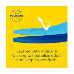 Dr. Scholl's Float-On-Air Insoles for Men, Shoe Inserts That Relieve Tired, Achy Feet with All Day Comfort, Men's 8-14 - Image 7