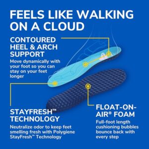 Dr. Scholl's Float On Air Insoles for Women Shoe Inserts That Relieve Tired Achy Feet with All Day Comfort, Women's 6-10, 1 Count - Image 4