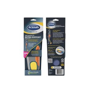 Dr. Scholl's Insoles for Women Extra Support Pain Relief Orthotics Shoe Inserts, Designed for Plus-Size, 1 Count - Image 2