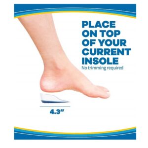 Dr. Scholl's Massaging Gel Heel Cups, Medium, 1 Pair Package - Image 7