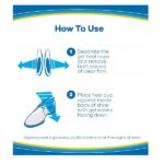 Dr. Scholl's Massaging Gel Heel Cups, Medium, 1 Pair Package - Image 8