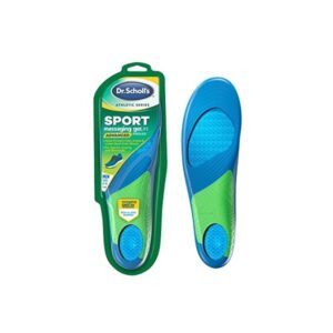 Dr. Scholl's Men's Sport Insoles with Superior Shock Absorption and Arch Support to Reduce Muscle Fatigue and Stress on Lower Body Joints (8-14) - Pack of 2 - Image 2