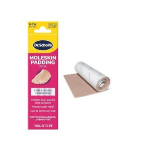 Dr. Scholl's Moleskin Plus 24" x 4 5/8" Padding Roll, 1 Count - Image 1