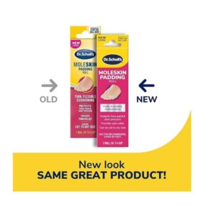 Dr. Scholl's Moleskin Plus 24" x 4 5/8" Padding Roll, 1 Count - Image 2