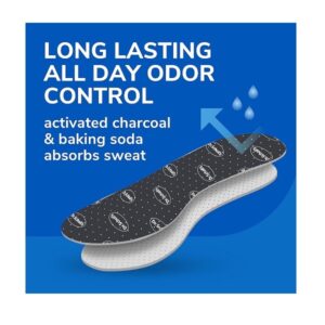 Dr. Scholl’s ODOR-FIGHTING Odor-X Insoles (1 Pair, Pack of 2) All-Day Odor Protection and Sweat Absorption - Image 5