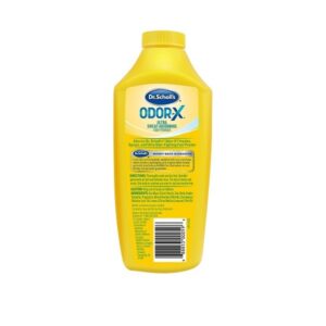 Dr. Scholl's Odor-x Sweat Absorbing Foot Powder, 7 Ounce (Pack of 1) - Image 3