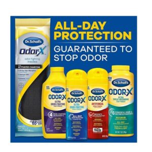 Dr. Scholl's Odor-x Sweat Absorbing Foot Powder, 7 Ounce (Pack of 1) - Image 4