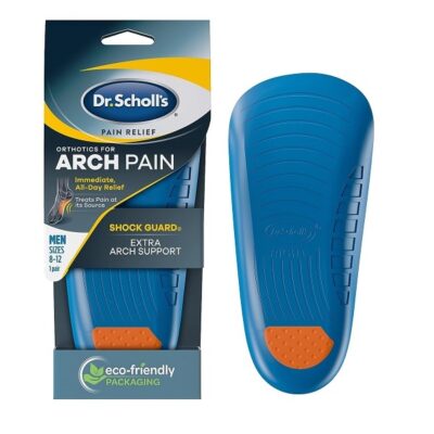 Dr. Scholl's Pain Relief Orthotics For Arch Pain For Men - 1 Pair (Size 8-12)