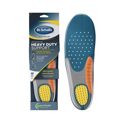 Dr. Scholl's Pain Relief Orthotics For Heavy Duty Support For Men - 1 Pair (Size 8-14)