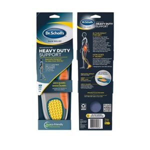 Dr. Scholl's Pain Relief Orthotics For Heavy Duty Support For Men - 1 Pair (Size 8-14) - Image 2