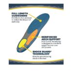 Dr. Scholl's Pain Relief Orthotics For Heavy Duty Support For Men - 1 Pair (Size 8-14) - Image 4
