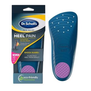 Dr. Scholls Pain Relief Orthotics for Heel for Women, 1 Pair, Size 5-12 - Image 1