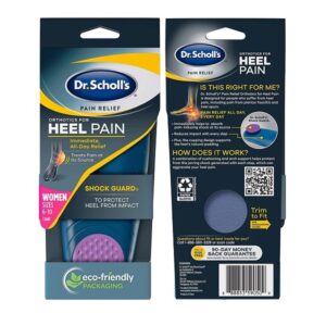 Dr. Scholls Pain Relief Orthotics for Heel for Women, 1 Pair, Size 5-12 - Image 2