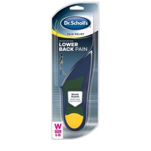 Dr. Scholls Pain Relief Orthotics for Lower Back Pain for Women1 PairSize 6-10 - Image 1