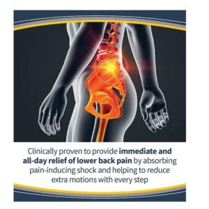 Dr. Scholls Pain Relief Orthotics for Lower Back Pain for Women1 PairSize 6-10 - Image 5