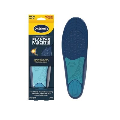 Dr. Scholls Pain Relief Orthotics for Plantar Fasciitis for Women, 1 Pair, Size 6-10