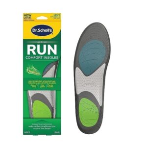 Dr. Scholl's Run Active Comfort Insoles,Men's, 1 Pair, Trim to Fit Inserts