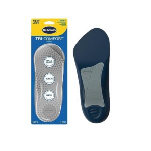 Dr. Scholl's Tri-Comfort Insoles Comfort for Heel, Arch and Ball of Foot with Targeted Cushioning and Arch Support (for Men's 8-14, Also Available Women's 6-10) - Image 1