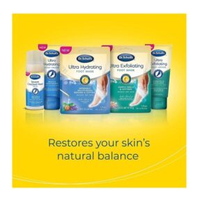 Dr. Scholl's Ultra Hydrating Foot Mask 3 Pack , Intensely Moisturizes Repairs and Softens Rough Dry Skin with Urea, 3 Count 1 Pair - Image 5