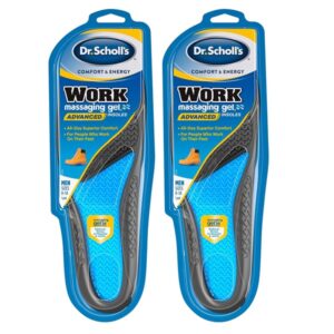 Dr. Scholl's WORK Insoles (Pack 2) // All-Day Shock Absorption and Reinforced Arch Support that Fits in Work Boots and More (for Men's 8-14, also available for Women's 6-10) - Image 1