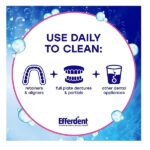 Efferdent Original Anti-Bacterial Denture Cleanser (Tablets, 126 Count) - Image 4