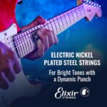 Elixir Strings Electric Guitar Strings, 6-String, Medium NANOWEB Coating - Image 4