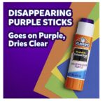 Elmer's Disappearing Purple School Glue Sticks, 0.21 oz Each, 12 Sticks per Pack (E1559) - Image 2