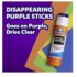 Elmer's Disappearing Purple School Glue Sticks, 0.21 oz Each, 12 Sticks per Pack (E1559) - Image 2