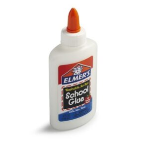 Elmer's Washable No-Run School Glue, 4 oz, 1 Bottle (E304) - Image 2
