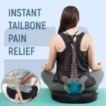 Ergonomic Innovations Donut Seat Medium Hemorrhoid Pain Relief Pillow for Hemorrhoids Pressure Ulcers Prostate Coccyx - Image 2