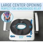 Ergonomic Innovations Donut Seat Medium Hemorrhoid Pain Relief Pillow for Hemorrhoids Pressure Ulcers Prostate Coccyx - Image 4