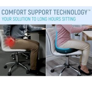 Ergonomic Innovations Donut Seat Medium Hemorrhoid Pain Relief Pillow for Hemorrhoids Pressure Ulcers Prostate Coccyx - Image 3