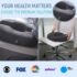Ergonomic Innovations Donut Seat Medium Hemorrhoid Pain Relief Pillow for Hemorrhoids Pressure Ulcers Prostate Coccyx - Image 5