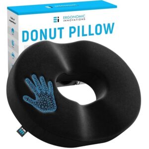 Ergonomic Innovations Donut Seat Medium Hemorrhoid Pain Relief Pillow for Hemorrhoids Pressure Ulcers Prostate Coccyx - Image 7