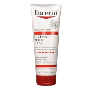 Eucerin Creme Eczema Relief 8 Ounce Tube (226ml) (2 Pack) - Image 1