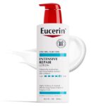 Eucerin Intensive Repair body lotion for very dry flaky skin fragrance free 500ml bottle