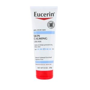 Eucerin Skin Calming Daily Moisturizing Creme - 8 Oz - Image 1